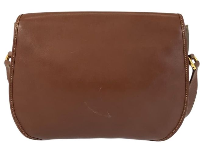 Borsa a tracolla Gucci Old Gucci in pelle e tela - vista 2