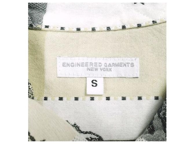Autre Marque Engineered Garments Camp Shirt Cotton Giraffe Jacquard Shirt Cotton - vista 4