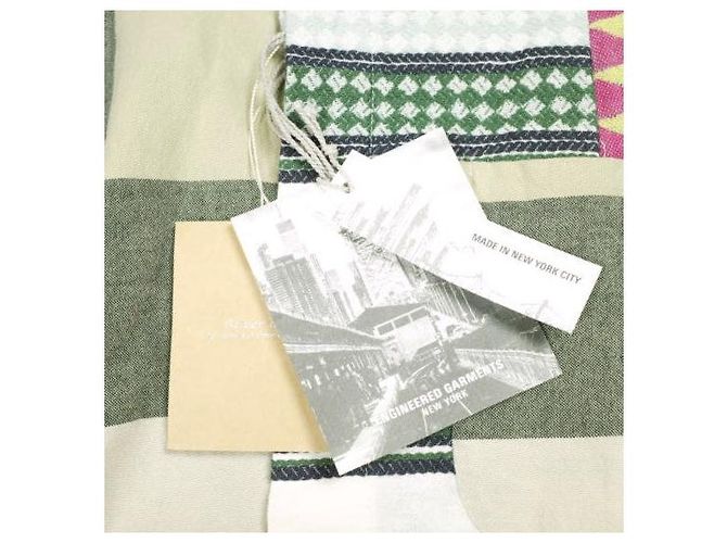 Autre Marque Engineered Garments Combo Short Collar Shirt Cotton Giraffe Jacquard Shirt - Ansicht 4