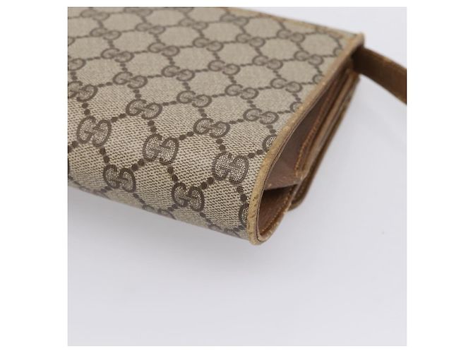 Borsa a tracolla GUCCI GG Supreme PVC Beige Gold 94 02 050 - vista 15