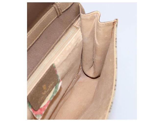 Borsa a tracolla GUCCI GG Supreme PVC Beige Gold 94 02 050 - vista 19