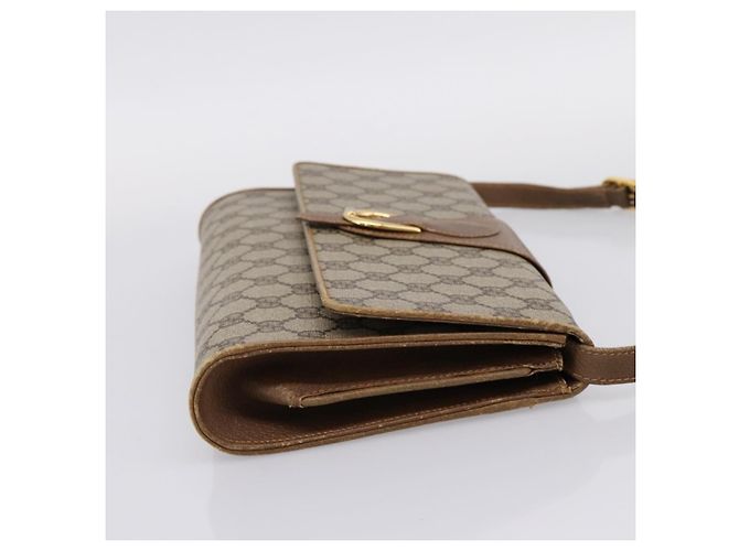 Borsa a tracolla GUCCI GG Supreme PVC Beige Gold 94 02 050 - vista 4