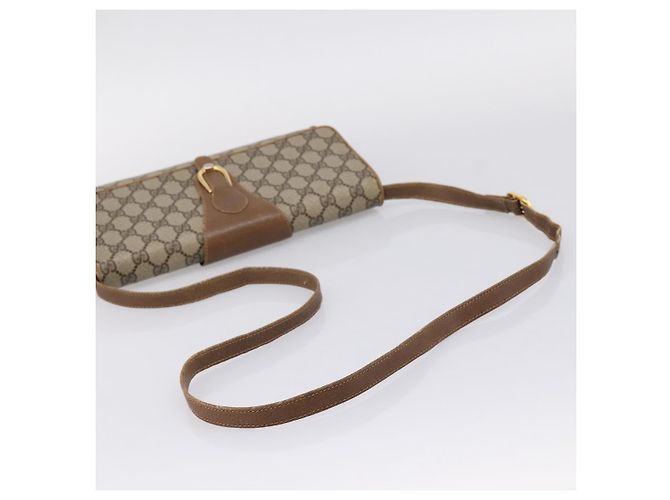 Borsa a tracolla GUCCI GG Supreme PVC Beige Gold 94 02 050 - vista 7
