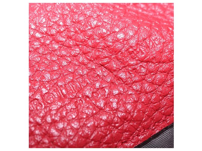 Borsa a tracolla BOTTEGA VENETA INTRECCIATO in pelle rossa - vista 20