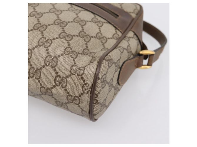 Borsa a tracolla GUCCI GG Supreme Web Sherry Line PVC Beige 56 02 005 - vista 15