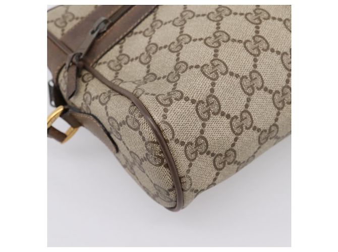 Borsa a tracolla GUCCI GG Supreme Web Sherry Line PVC Beige 56 02 005 - vista 16