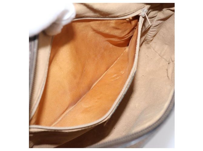 Borsa a tracolla GUCCI GG Supreme Web Sherry Line PVC Beige 56 02 005 - vista 25