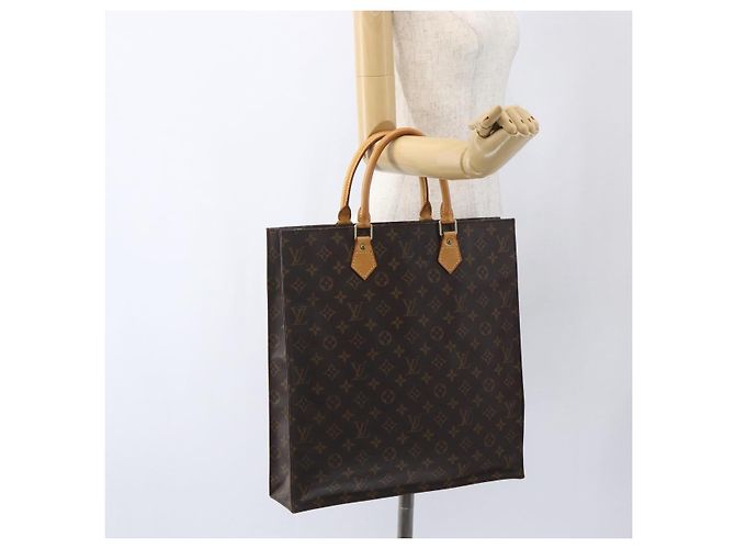 LOUIS VUITTON Monogram Sac Plat Hand Bag M51140 LV - vista 19