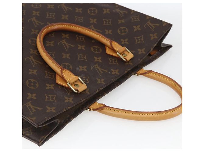 LOUIS VUITTON Monogram Sac Plat Hand Bag M51140 LV - vista 6