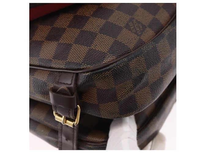 LOUIS VUITTON Damier Ebene Saumur 30 Shoulder Bag SPO N48081 LV - vista 16