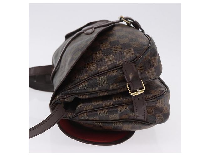 LOUIS VUITTON Damier Ebene Saumur 30 Shoulder Bag SPO N48081 LV - vista 4