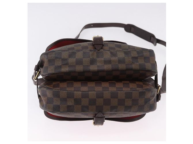 LOUIS VUITTON Damier Ebene Saumur 30 Shoulder Bag SPO N48081 LV - vista 5