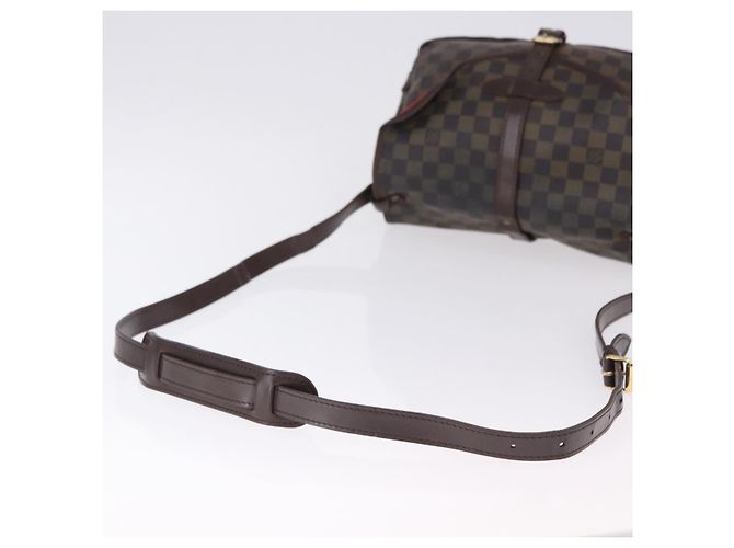 LOUIS VUITTON Damier Ebene Saumur 30 Shoulder Bag SPO N48081 LV - vista 7