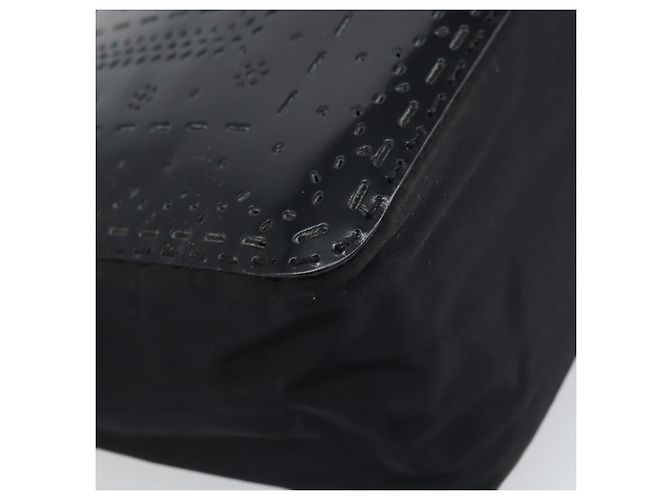 Bolsa de mão PRADA Esmalte Preto Prata - vista 16