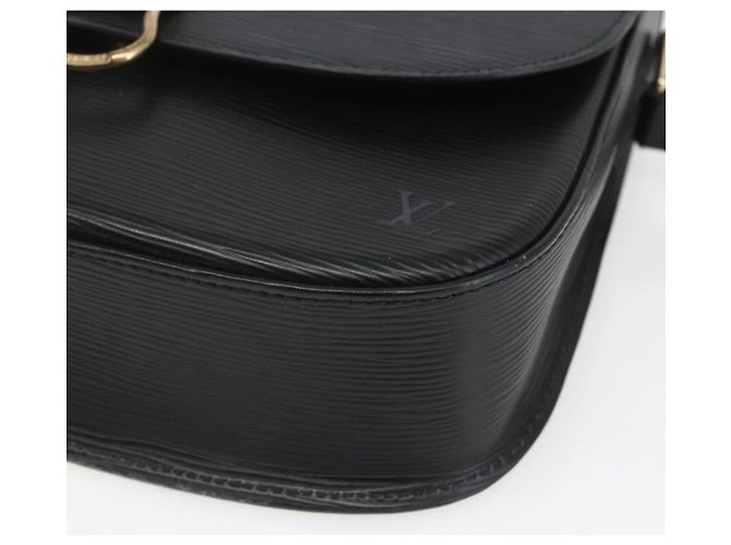 LOUIS VUITTON Epi Saint Cloud GM Shoulder Bag Black Noir M52192 LV - Ansicht 14