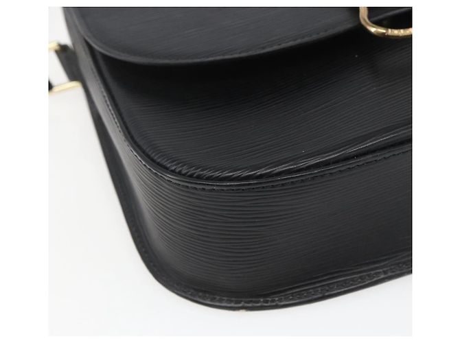 LOUIS VUITTON Epi Saint Cloud GM Shoulder Bag Black Noir M52192 LV - Ansicht 15