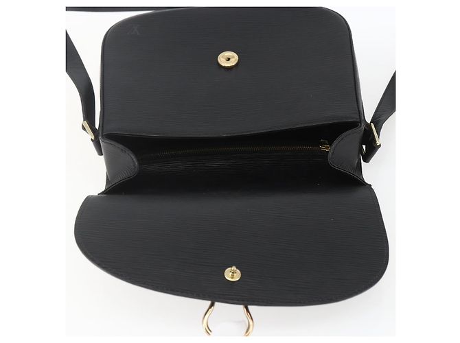 LOUIS VUITTON Epi Saint Cloud GM Shoulder Bag Black Noir M52192 LV - Ansicht 18