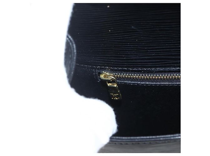 LOUIS VUITTON Epi Saint Cloud GM Shoulder Bag Black Noir M52192 LV - Ansicht 22