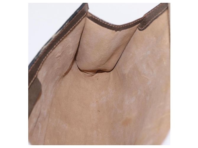 Ophidia Borsa GUCCI GG Supreme Web Sherry Line PVC Beige Gold 84 014 3087 25 - vista 18