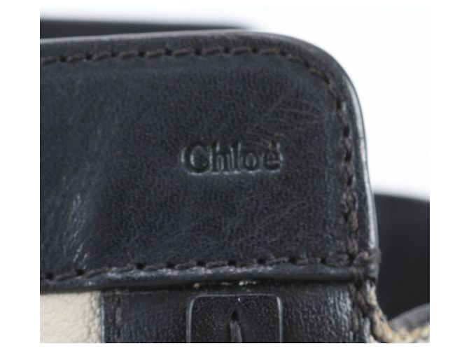 Sac cabas Chloé Allison en cuir - vue 11