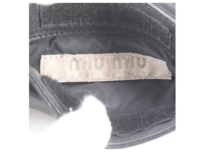 Borsa a tracolla in pelle Miu Miu 90s - vista 9