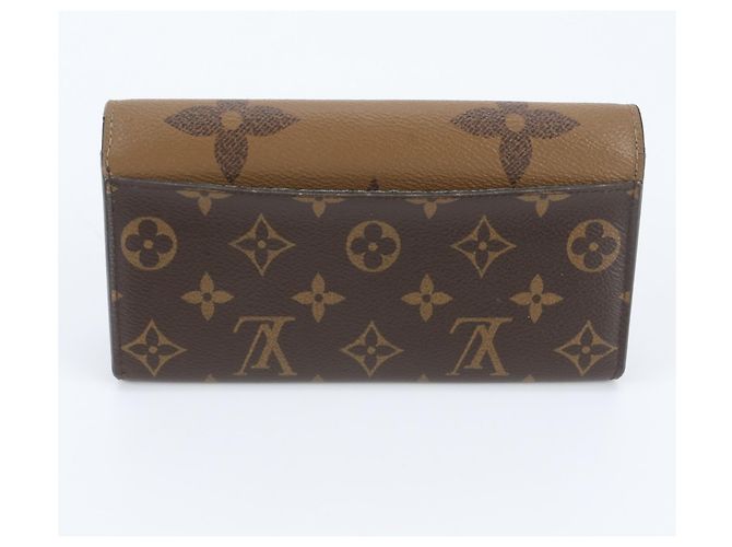 Louis Vuitton Monogram Giant Reverse Portefeuille Sarah Wallet - vista 2