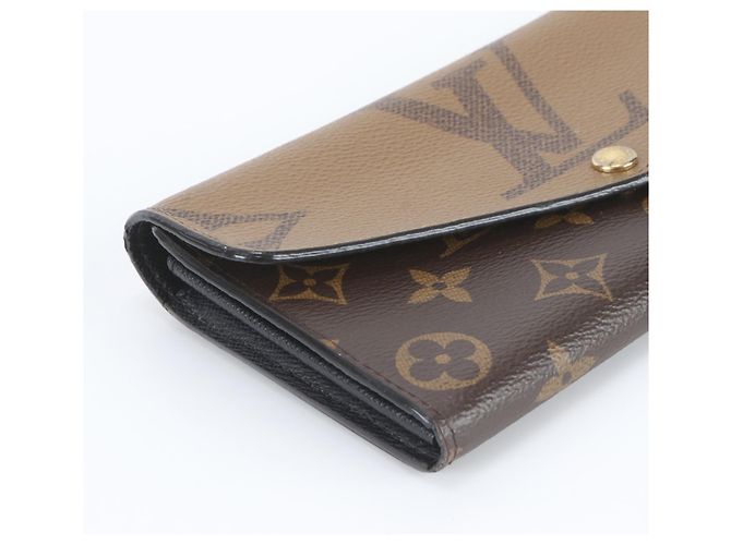 Louis Vuitton Monogram Giant Reverse Portefeuille Sarah Wallet - vista 5