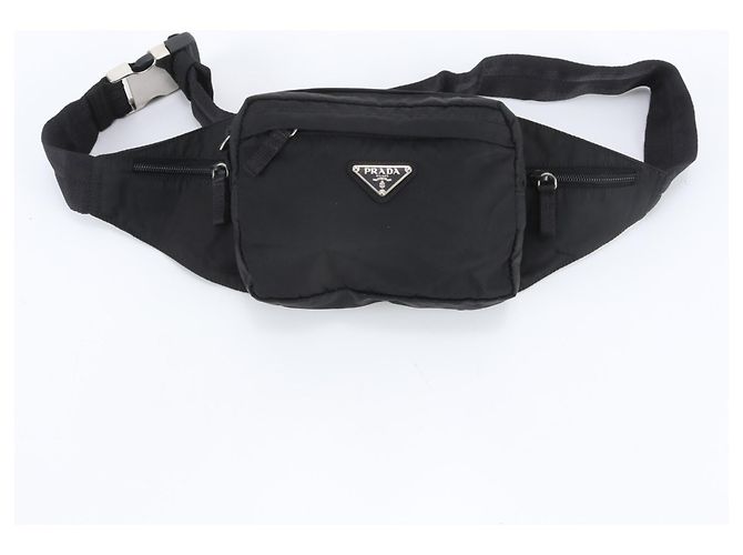Sac bandoulière Prada Tessuto Nylon avec logo triangle - vue 2