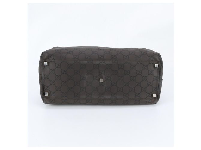 Bolsa Boston Gucci GG em nylon e couro - vista 5