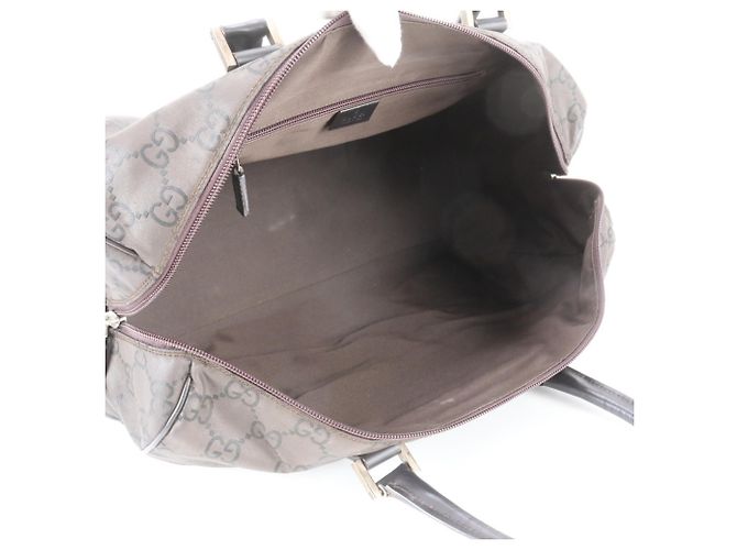 Bolsa Boston Gucci GG em nylon e couro - vista 7