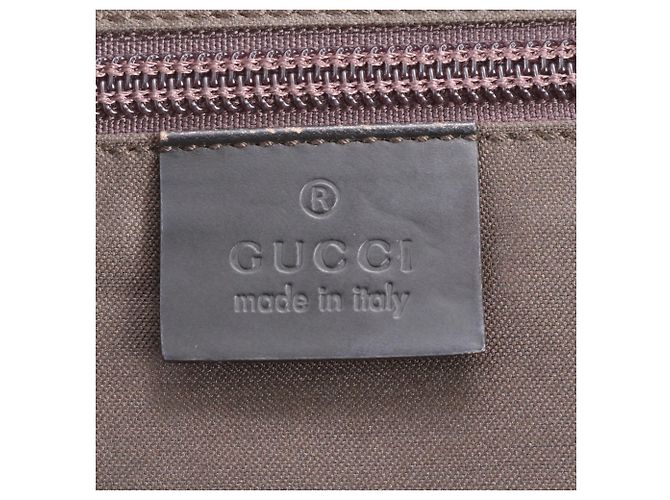 Bolsa Boston Gucci GG em nylon e couro - vista 8