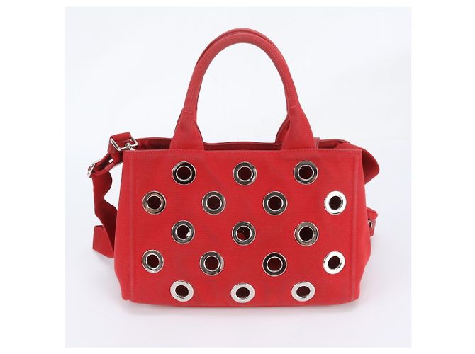 Tote Sac à épaule/cabas Prada Canapa - vue 4