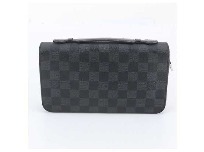 Cartera Larga Louis Vuitton Damier Graphite Zippy XL - vista 3