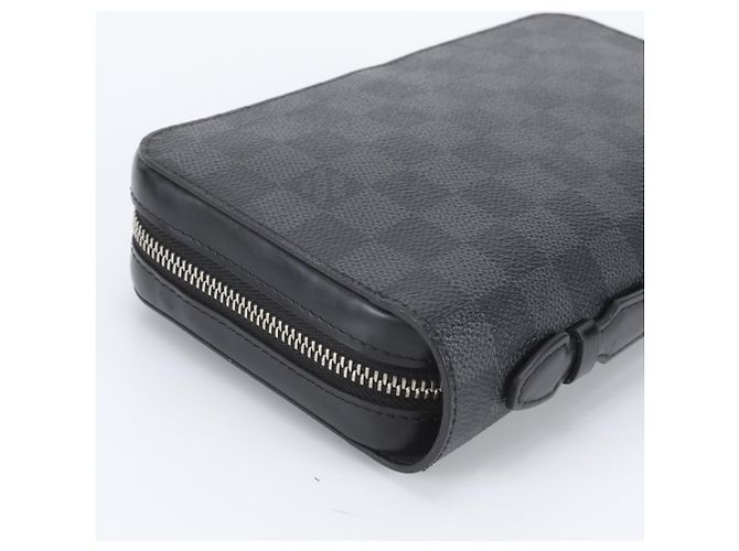 Cartera Larga Louis Vuitton Damier Graphite Zippy XL - vista 6