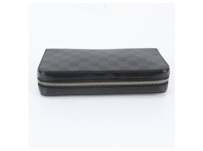 Cartera Larga Louis Vuitton Damier Graphite Zippy XL - vista 7