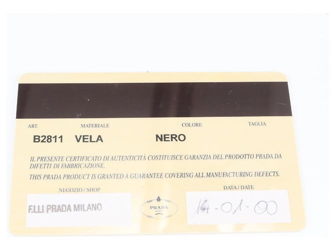 Sac à dos Prada en nylon Tessuto et cuir - vue 11