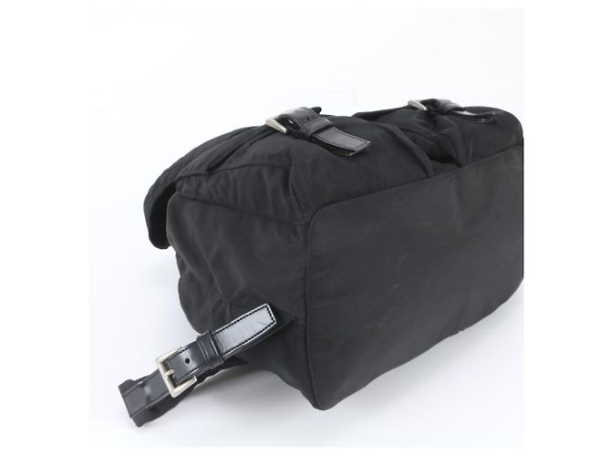 Sac à dos Prada en nylon Tessuto et cuir - vue 4