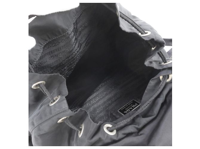 Sac à dos Prada en nylon Tessuto et cuir - vue 7