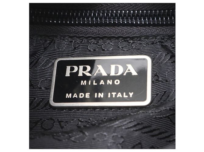 Sac à dos Prada en nylon Tessuto et cuir - vue 8