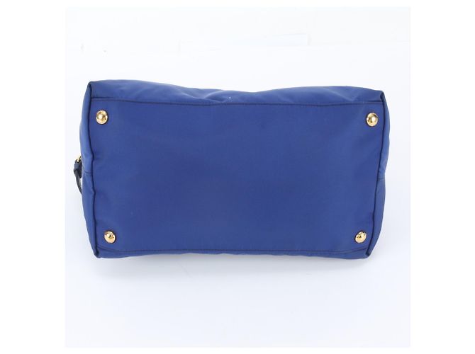 Bolsa de Ombro 2-Way Prada em Nylon Tessuto e Couro Saffiano - vista 7