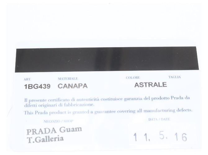 Tote Prada Canapa 1BG439 2-Way Shoulder Bag - view 10