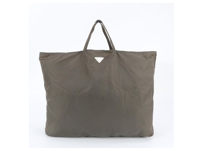 Prada Tessuto Nylon Robot Patchwork Leder Tote Bag - Ansicht 3
