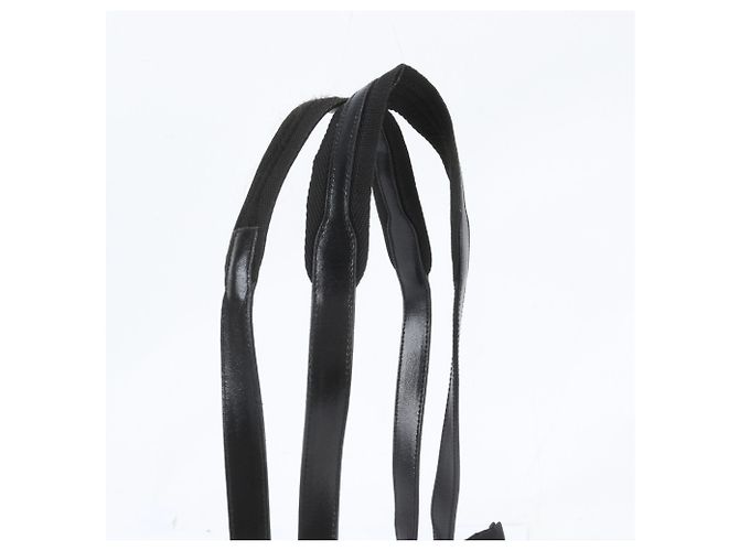 Prada Tessuto Nylon Leather Tote Bag - view 2