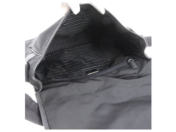 Bolsa de Ombro/Bolsa Messenger Prada Tessuto Nylon - vista 7