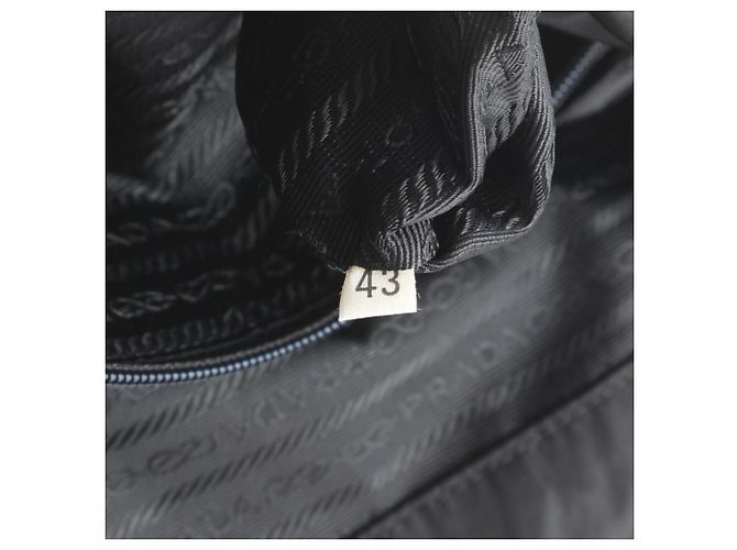 Bolsa de Ombro/Bolsa Messenger Prada Tessuto Nylon - vista 9