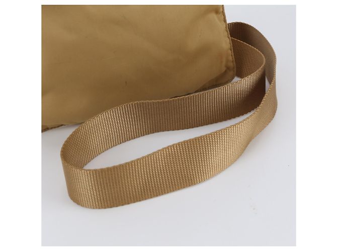 Prada Tessuto Nylon Triangle Logo Shoulder Bag - view 2
