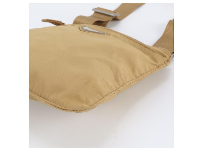 Prada Tessuto Nylon Triangle Logo Shoulder Bag - view 4