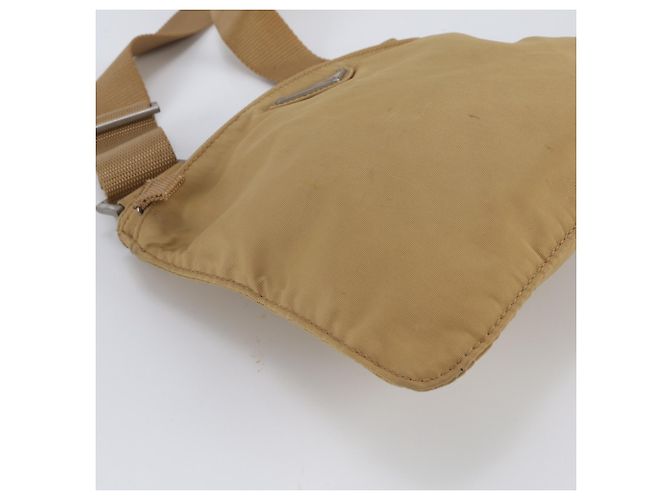 Prada Tessuto Nylon Triangle Logo Shoulder Bag - view 6