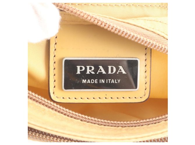Prada Tessuto Nylon Triangle Logo Shoulder Bag - view 8
