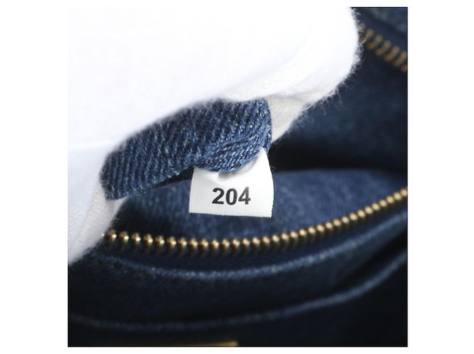 Prada Canapa Denim Blue Tote Bag - Ansicht 9